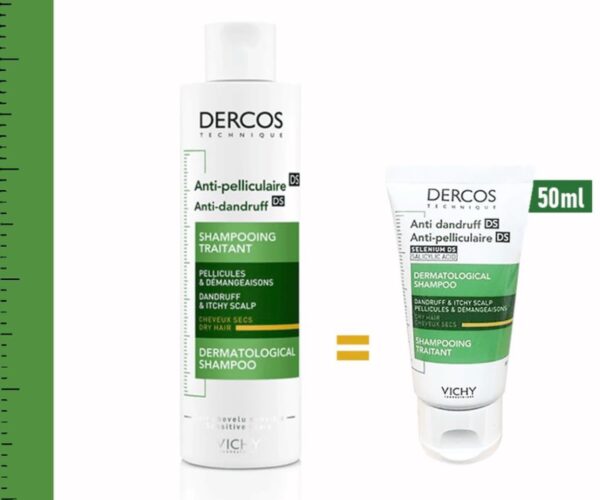 PACK VICHY DERCOS SHAMPOING ANTI-PELLICULAIRE GRASSES 200ML